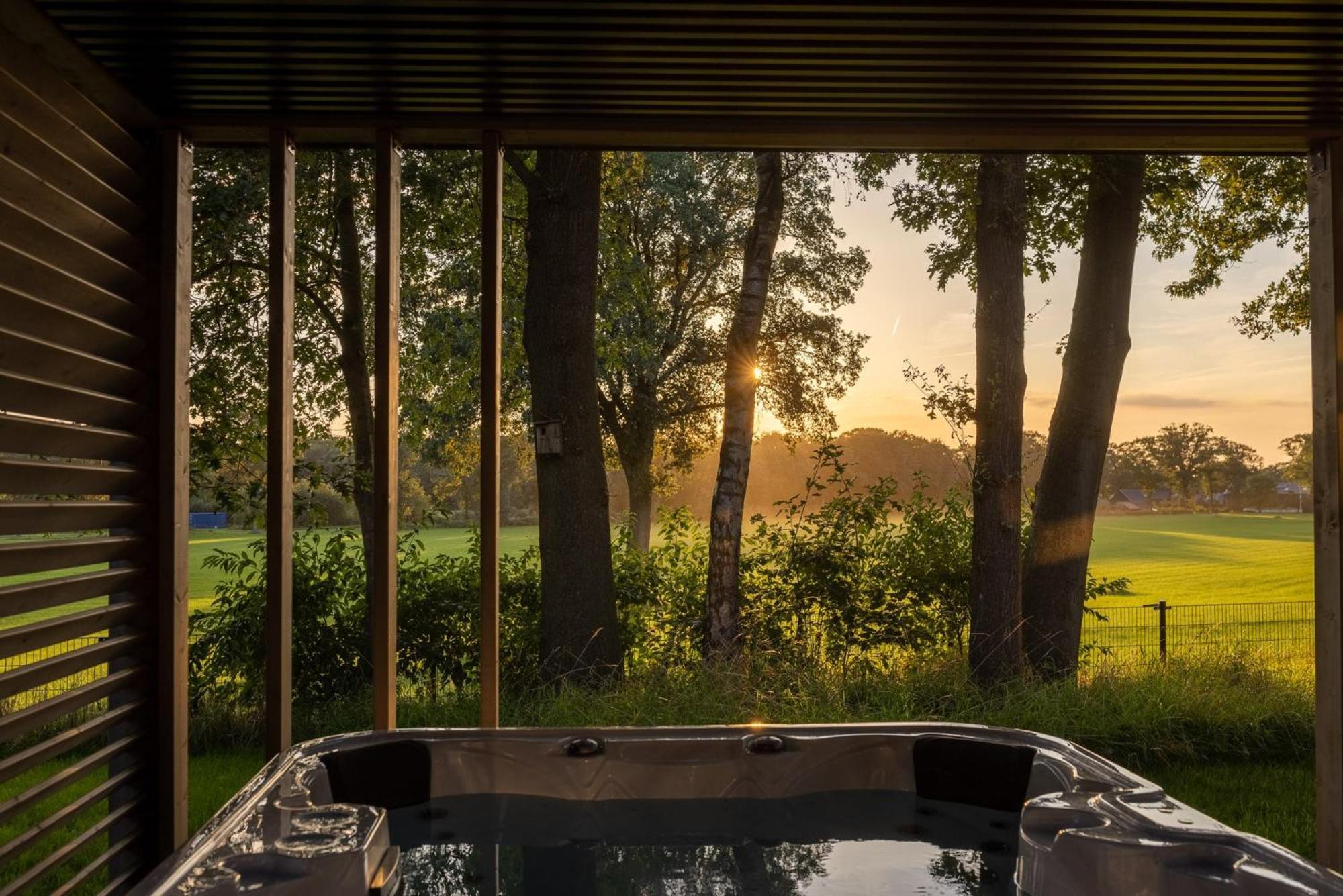Zicht Op Twente - Spa Lodges Markelo Zewnętrze zdjęcie