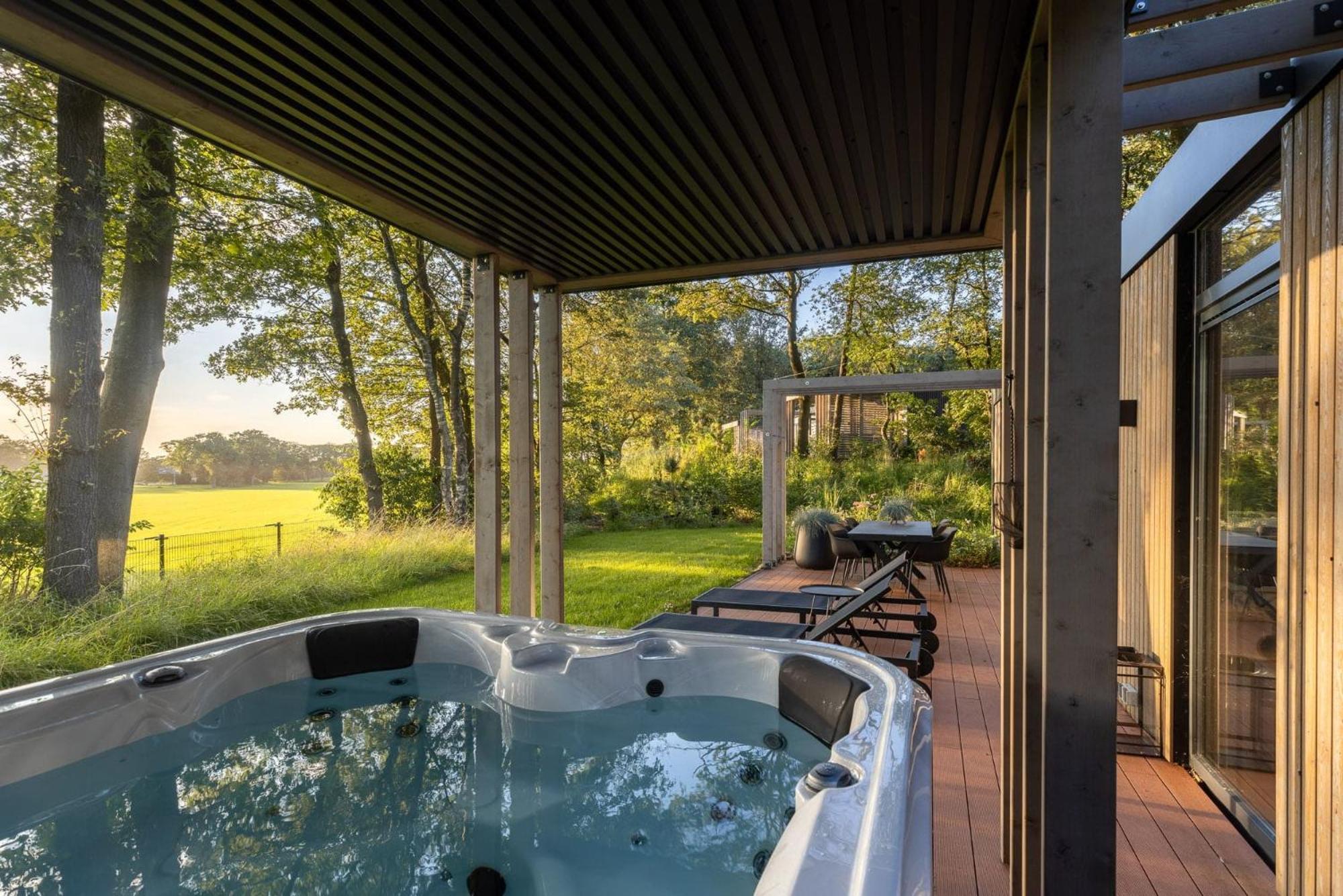 Zicht Op Twente - Spa Lodges Markelo Zewnętrze zdjęcie